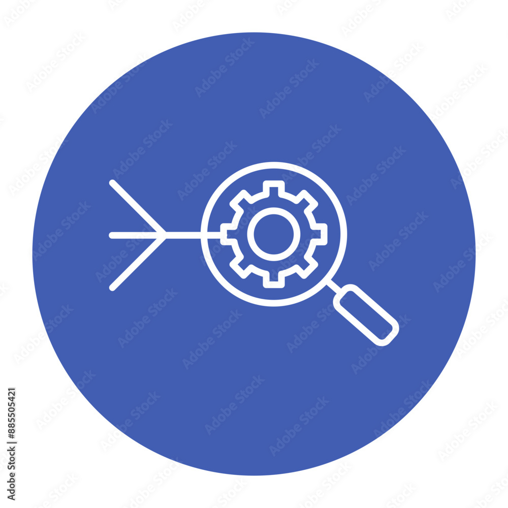 Root Cause Analysis Icon Stock Vector | Adobe Stock