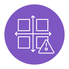 Sticker - Risk Matrix Icon