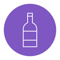 Poster - Wine bottle Icon