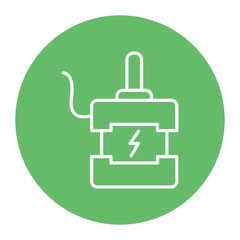 Wall Mural - Stepper Motor Icon