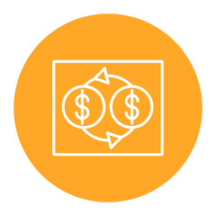 Sticker - Cash Flow Icon