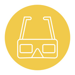 Poster - 3d Glasses Icon