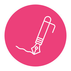 Sticker - Fountain Pen Icon