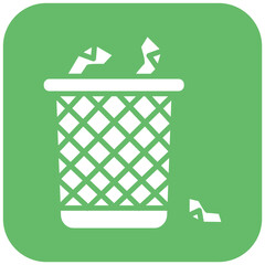 Wall Mural - Waste vector icon. Can be used for Lab iconset.