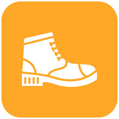 Sticker - Bowling Shoes vector icon. Can be used for Bowling iconset.