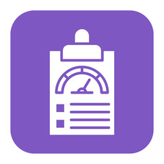 Sticker - FICO Score vector icon. Can be used for Credit And Loan iconset.