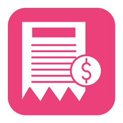 Poster - Invoice Factoring vector icon. Can be used for Credit And Loan iconset.