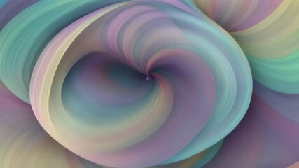 Wall Mural - looped mesmerizing 3d animation of dynamic plasma background with glowing lines purple shades, blue 