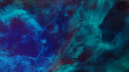 Wall Mural - illustration of a space cosmic background of supernova nebula and stars, glowing mysterious universe