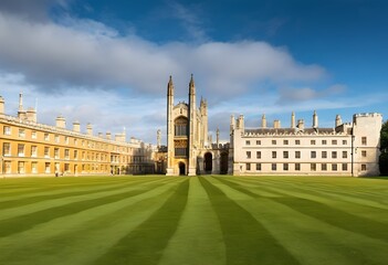 Wall Mural - A view of Cambridge University