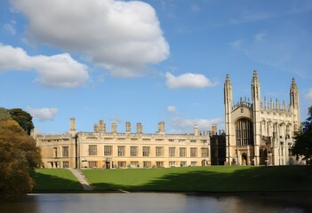 Wall Mural - A view of Cambridge University