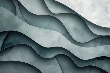 Grey wave background illustration