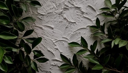 cement white wall plaster rough style decorative plaster effect on wall texture abstract background