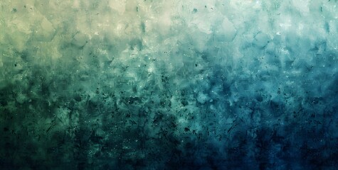 Poster - Grunge Blue Green Gradient Texture Background