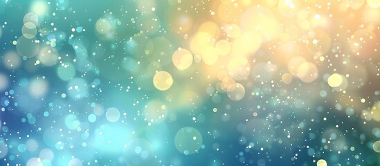Wall Mural - abstract bokeh background with pastel colors