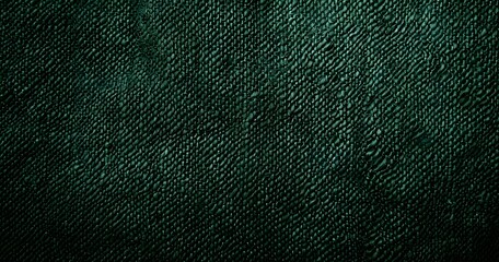 Poster - Dark Green Denim Fabric Background With Diamond Pattern