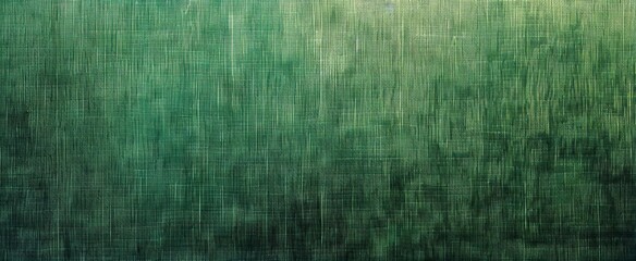 Wall Mural - Green Canvas Fabric Texture Background