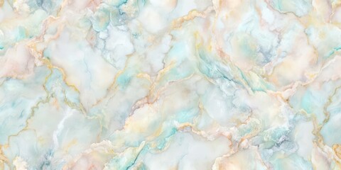 Poster - Seamless marble texture with pastel colors for wallpaper or background, marble, texture, seamless, pastel, colors, wallpaper