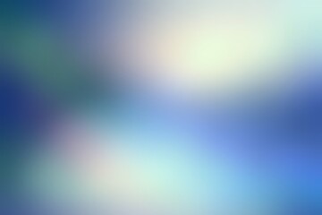 Poster - Blue glass transparent glowing blur texture with iridescent sheen. AI graphic.