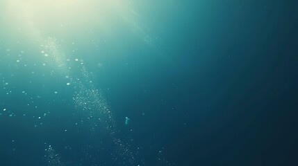 Wall Mural - Simple sky blue background with a gradient effect and soft lighting, elegant, modern, design