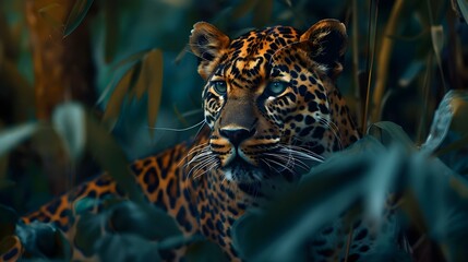 Canvas Print - Leopard in the wild