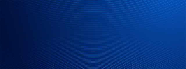 Sticker - abstract background of curved lines with gradient blue color