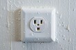 © Jason - water on wet electrical socket. Electricity accident risk