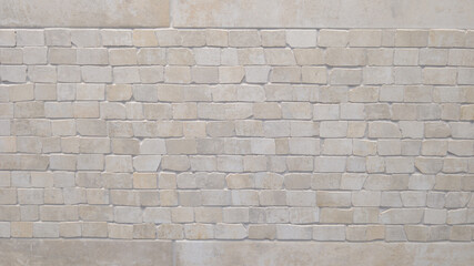 Wall Mural - Texture of tiles stone wall texture background