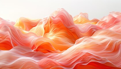 Wall Mural - Abstract background with smooth shapes 