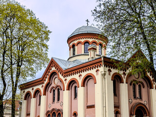 Traditional Cathedral in Vilnius in Lithuania