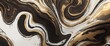 © Reazy Studio - Abstract smokey Brown black and gold background with floating in style marbled ink