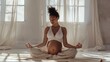 © Shaloom  - beauty african women yoga pregnant