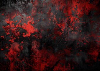 Sticker - Dark Red Grunge Texture Background