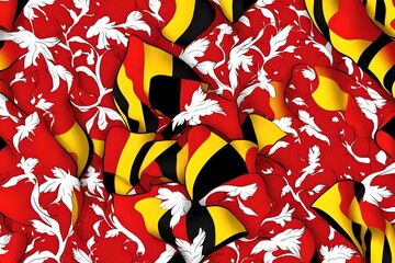 Wall Mural - Belgium Flag background