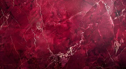 Poster - Grungy Burgundy Red Marble Texture Background