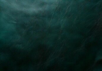 Canvas Print - Dark Green Leather Texture Background