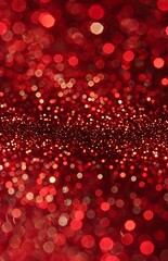 Wall Mural - sparkling red glitter background texture