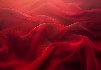 Wall Mural - abstract red fabric texture background