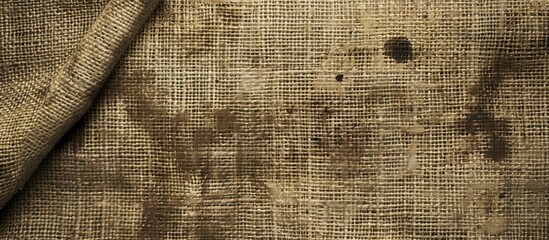 Fototapete - Vintage canvas texture for the copy space image