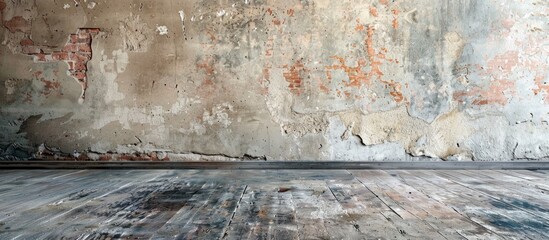 Leinwandbilder - Wall texture picture with copy space image application