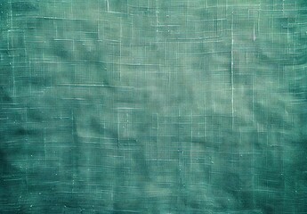 Wall Mural - vintage green linen texture background minimalist
