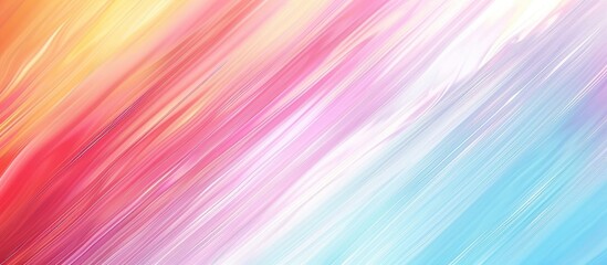 Fototapete - Colorful lines texture wallpaper with copy space image on light abstract gradient motion blurred background