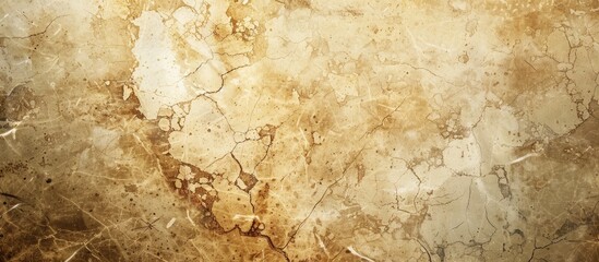 Sticker - Vintage retro style marble and travertine texture background with a copy space image