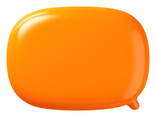 Sticker - PNG Speech bubble copy space simplicity rectangle.