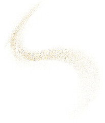 Wall Mural - gold glitter. golden sparkle confetti. shiny glittering dust.