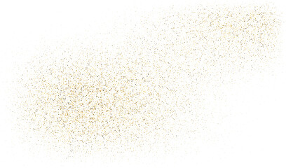Wall Mural - gold glitter. golden sparkle confetti. shiny glittering dust.