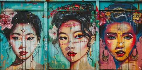 Wall Mural - The Secret Graffiti Art of Tokyo's Alleys, Japan's Vibrant Street Art Culture