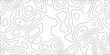 © Zìyóu - Abstract Topographic line art background. Mountain topographic terrain map background with white shape lines.Geographic map conceptual design.Black on white contour height lines.