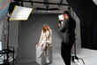 © Big Shot Theory - Studio photoshoot with model and photographer for artistic, commercial, or editorial purposes