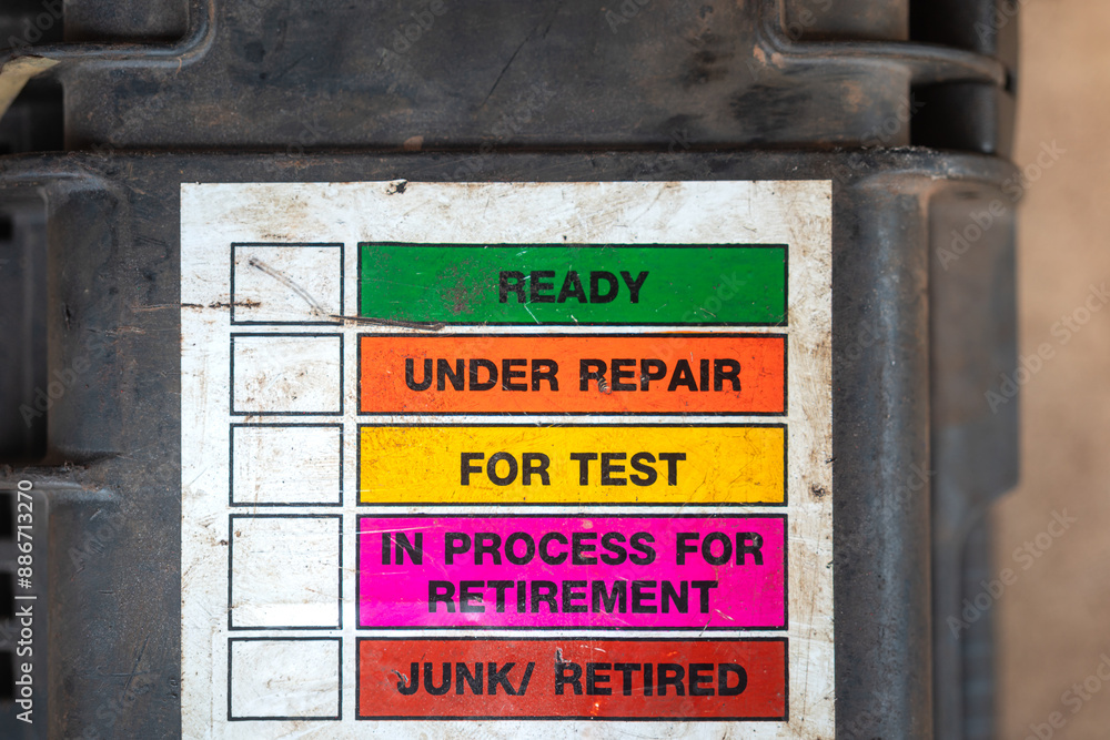 Tool Check Reminder Tool and equipment inspection checklist that installed toolbox, it use ...